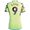 Camisola Arsenal G. Jesus 9 Equipamento Alternativa 2023-24 Manga Curta